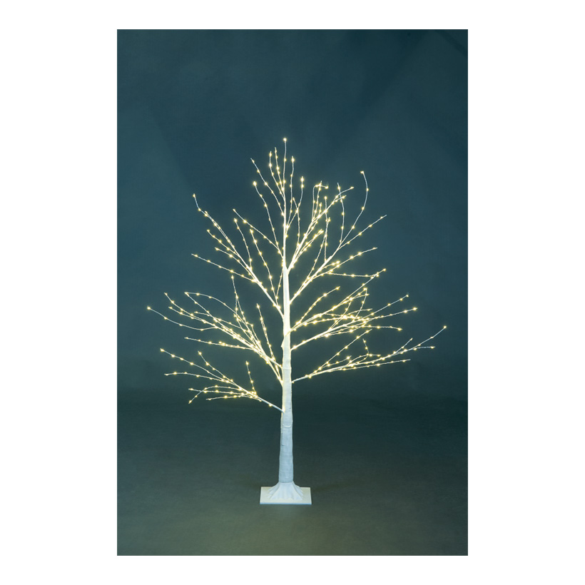 Arbre LED, 120cm Ø60cm avec 500 LEDs, 2-pièces, trafo IP44, 24 V, avec support