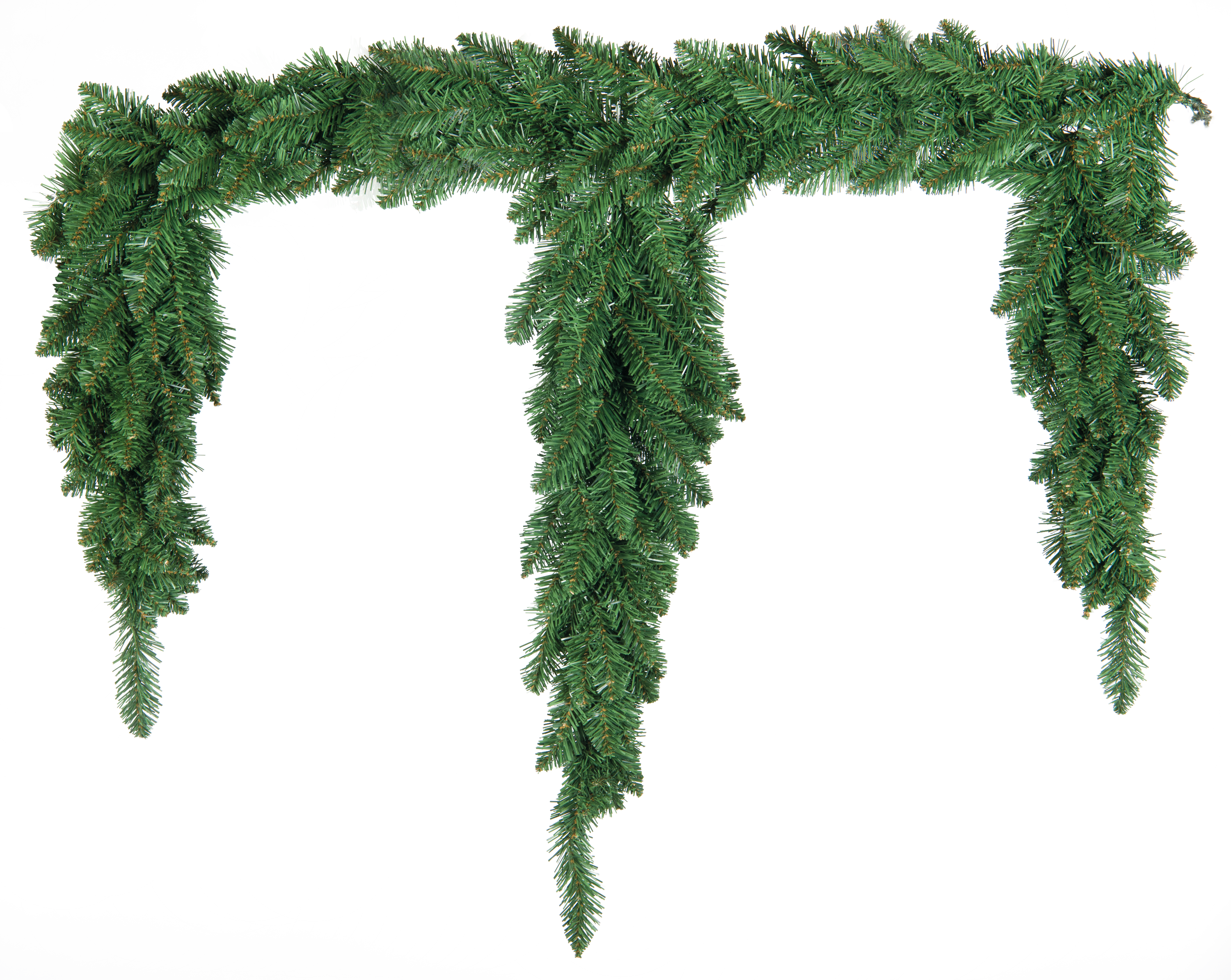 Noble fir frieze, 100cm Ø25cm, Zapfenlänge: 60/80/60cm out of plastic