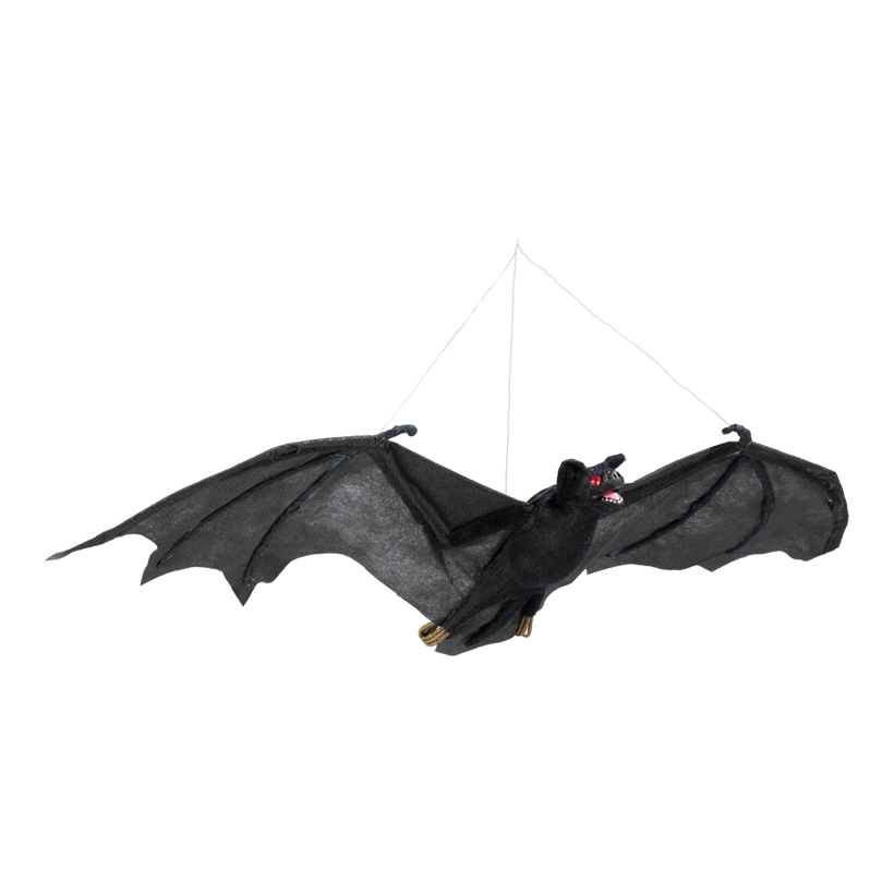 Fledermaus, 45x13cm, Stoff/Styrofoam