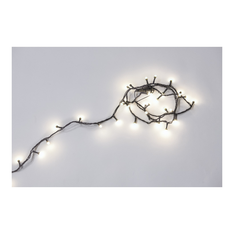 Lichterkette 180 LEDs, Ø8mm, 900cm IP44 Stecker für außen, 4x koppelbar, 8 Progr. m. Memoryfunktion, 5m Zuleitung, 1-farbige LEDs, Kabelfarbe: grün