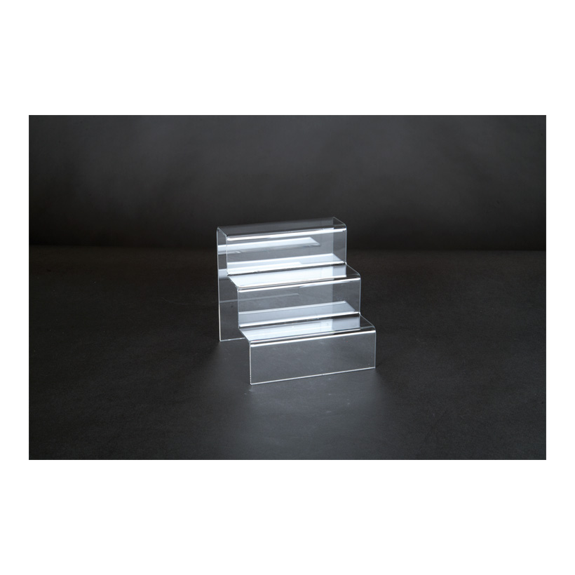 # Acrylic decoration step, 15x15x15cm 3-fold, for decoration purposes