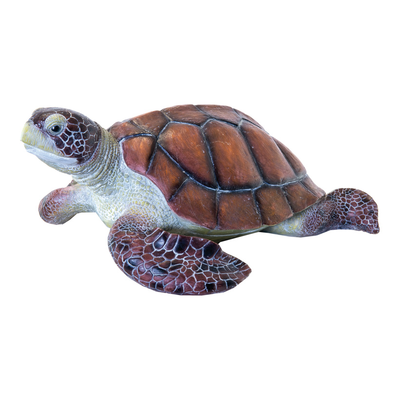 Schildkröte, L: 36cm B: 28cm aus Kunstharz