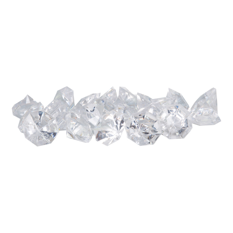 Deko-Diamanten, 32mm, ca. 22 Stück, 330ml, Kunststoff