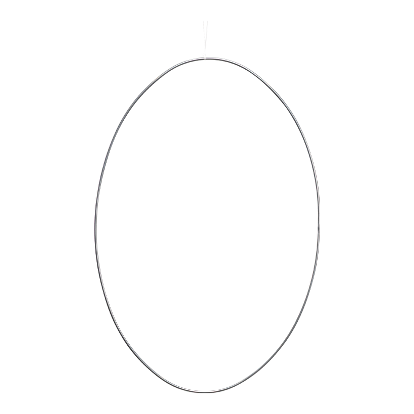 Metal egg, 60x50cm with eyelet to hang
