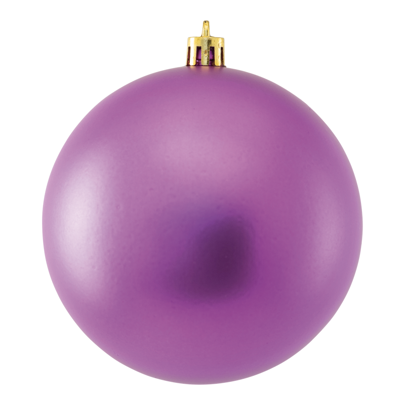 Christmas ball, 10cm out of plastic, matt