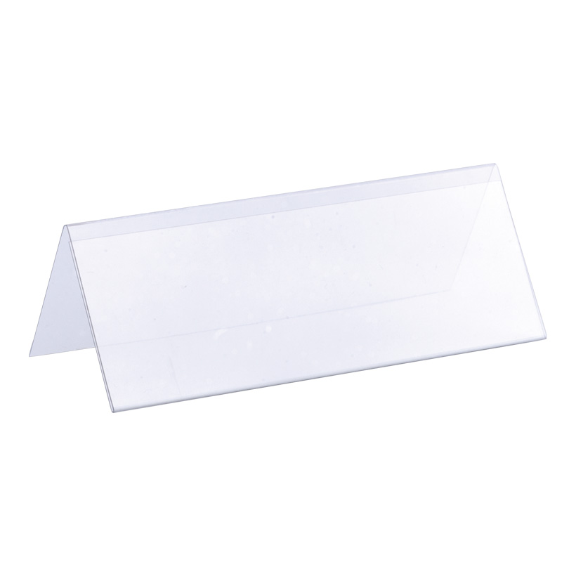 # Roof shape price tag 12x4,5 cm (BxH) PVC