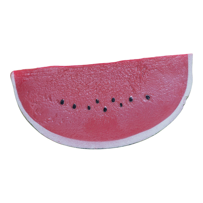 # Wassermelonenscheibe, 24x12cm aus Kunststoff, im Beutel