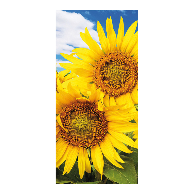 Motivdruck Sonnenblume, 80x200cm aus Stoff