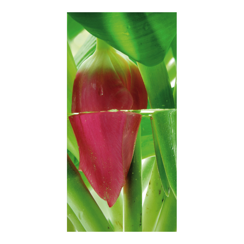 Banner Tulip blossom, 80x200cm fabric