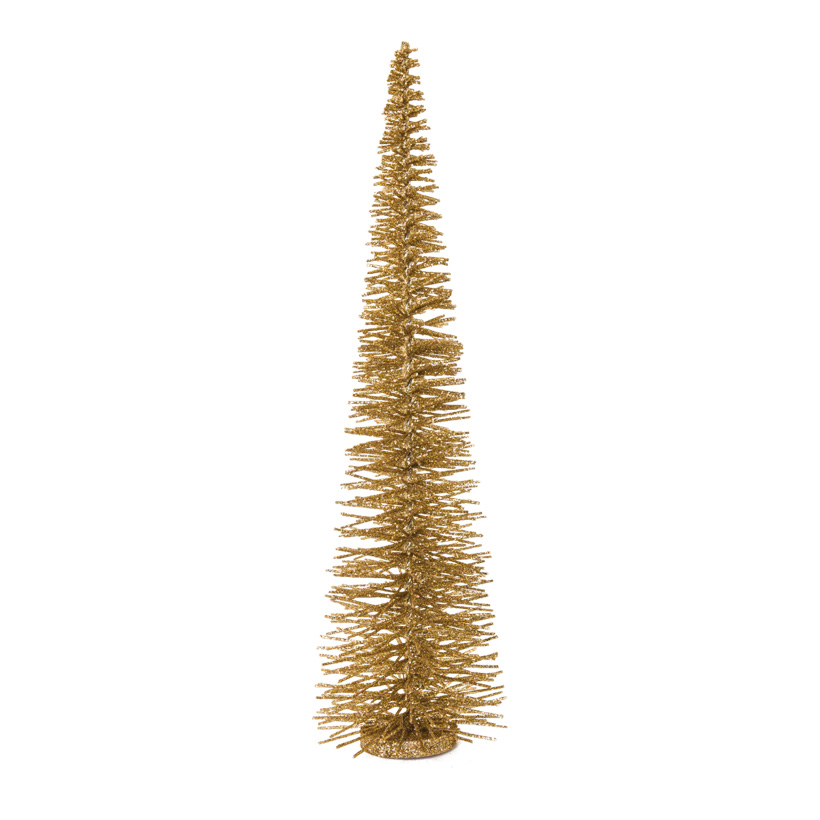 Tannenbaum, H: 60cm Ø 14cm aus Metalldraht