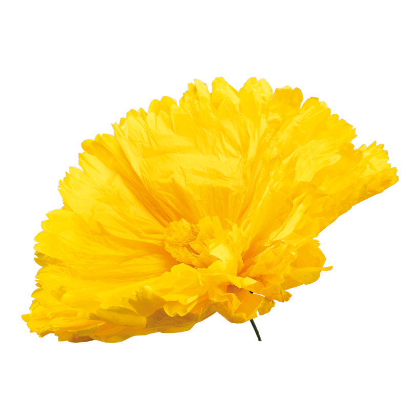 Fleur à tige courte, Ø 90cm Stiel: 15cm en papier, flexible