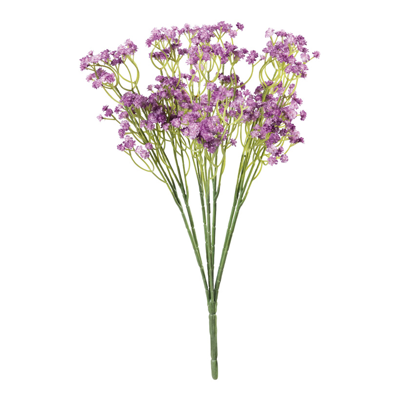 Babybreath bundle, 39cm Stiel: 7,5cm 7-fold, out of plastic, flexible