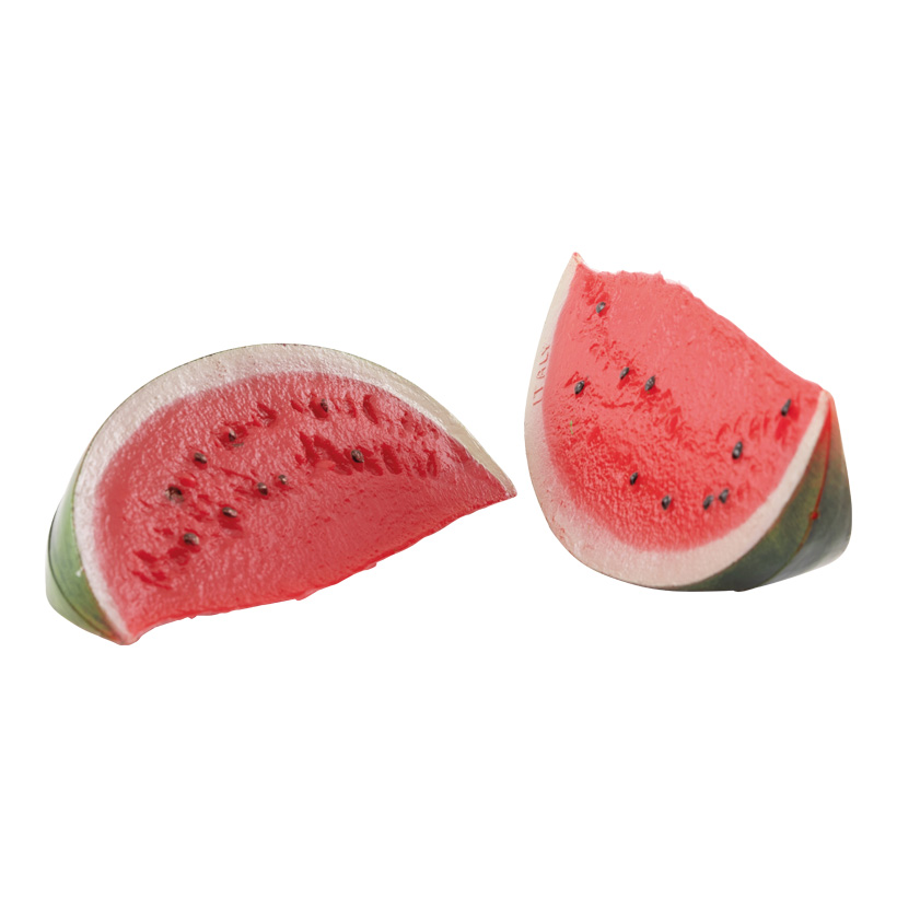 # Wassermelonenscheibe, 17x8cm aus Kunststoff, im Beutel