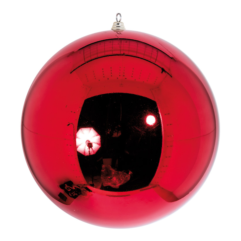 Boule de Noël XXL, Ø 60cm brillant, en plastique