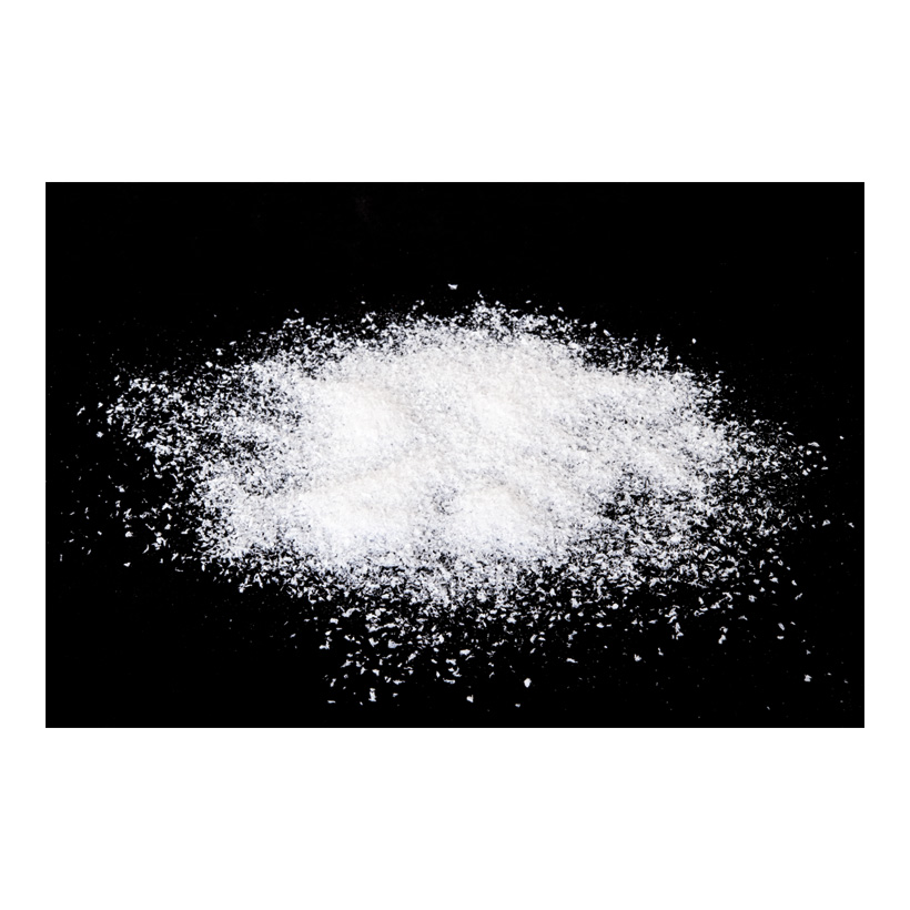 1kg artificial snow, Ø 0,5mm very fine