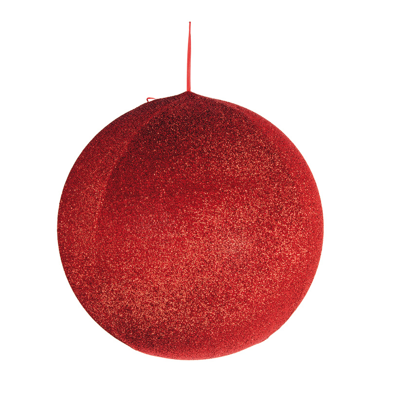 Textil-Weihnachtskugel, Ø 60cm aufblasbar