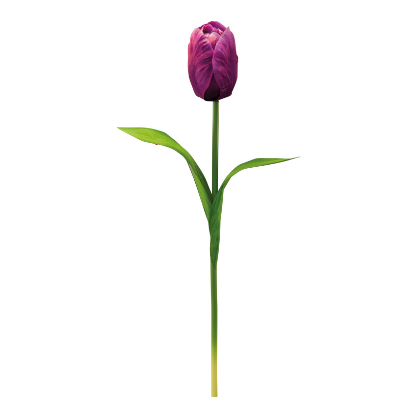 Tulip with stem, 70cm Blüte Ø 9cm out of artificial silk/plastic/styrofoam