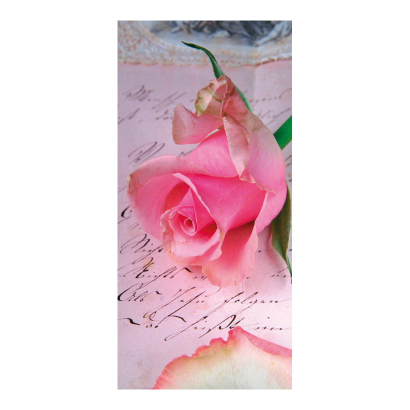 Banner Rose of Love, 80x200cm fabric