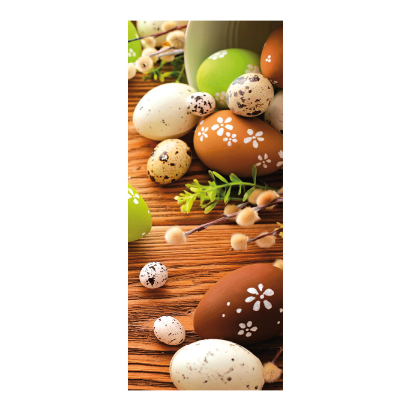 # Motivdruck "Ostereier", 180x90cm Papier