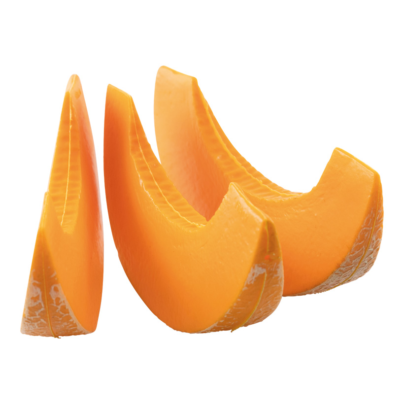 # melon slices, 18x4cm 3 pcs, out of plastic, in bag