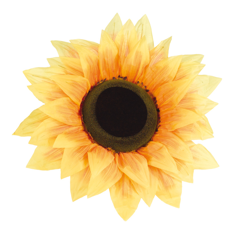 Sunflower head, Ø 95cm, artificial silk