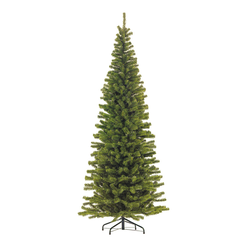 # Sapin noble "Classic", 240cm Ø 100cm 883 Tips, en PVC, 3 parties, difficilement inflammable selon B1