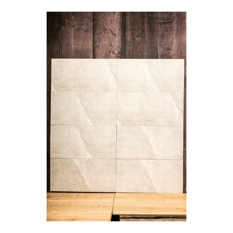 Wall tile "marble look", 60x30cm out of plastic, self-adhesive