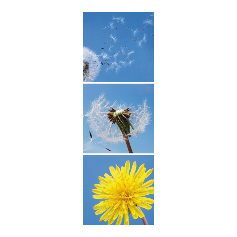 # Banner "Dandelion Flowers", 180x90cm fabric