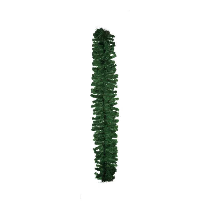 Noble fir garland, Ø 25cm, 30m, 2200 tips, vinyl foil, for indoor+outdoor, flame retardent