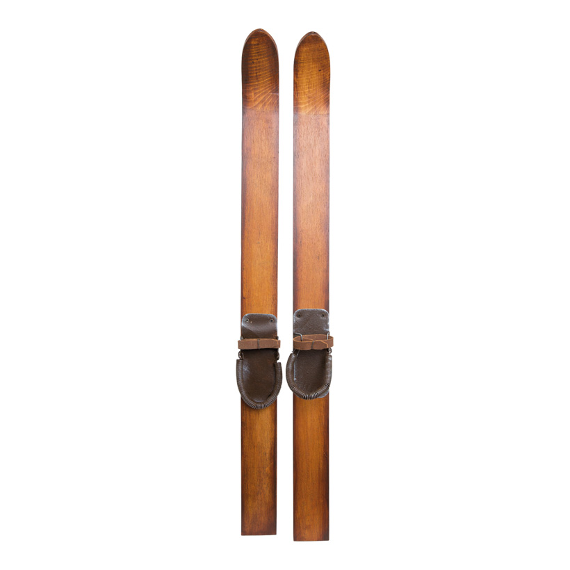 Ski en bois, 60x4,5cm, 2pcs./set, antique