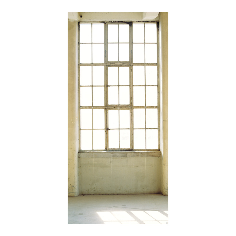 # Motivdruck "Atelierfenster" 180x90cm Stoff