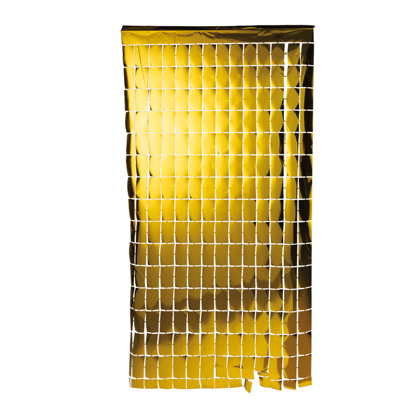 Foil curtain, 100x200cm 12x12cm square