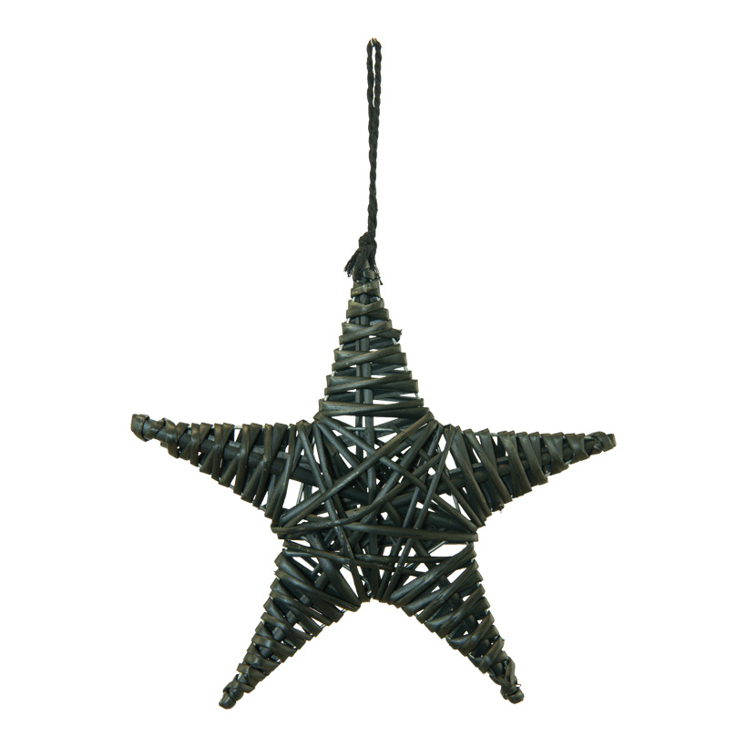 Flechtstern, 30cm aus Weidenholz, mit Hänger