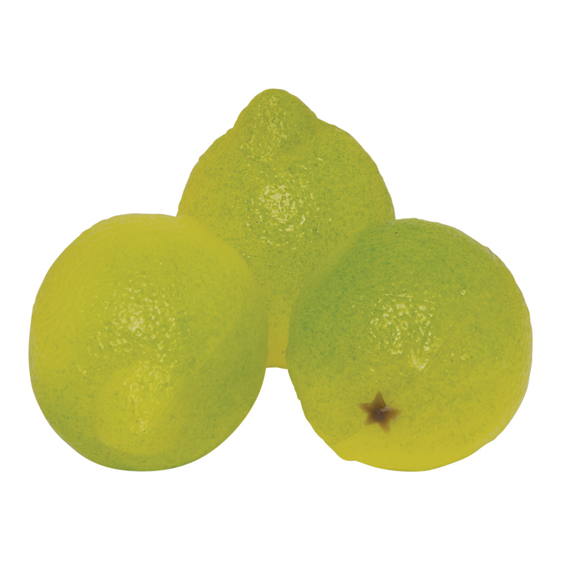 # Citron, 6x8cm, 3pcs./sachet, plastique