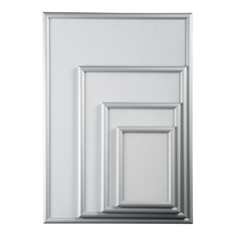 # A3 Cadre pliant, 3x33x44cm imperméable, profil à onglet 25 mm, incl. vis et chevilles, pour l'intérieur et l'extérieur