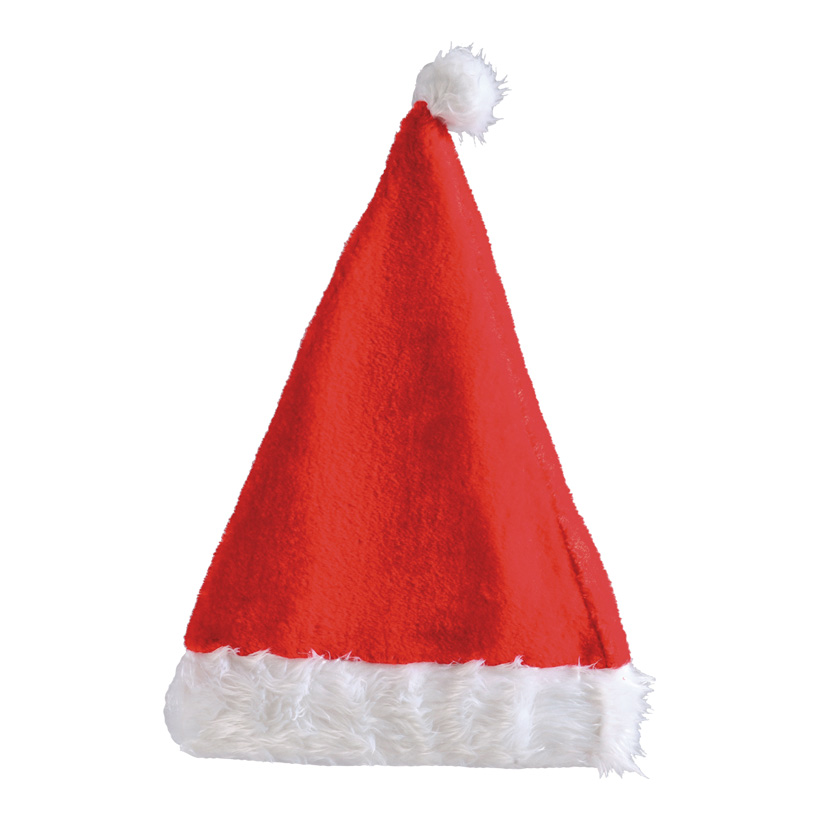 Bonnet de Père Noël, 40cm, peluche
