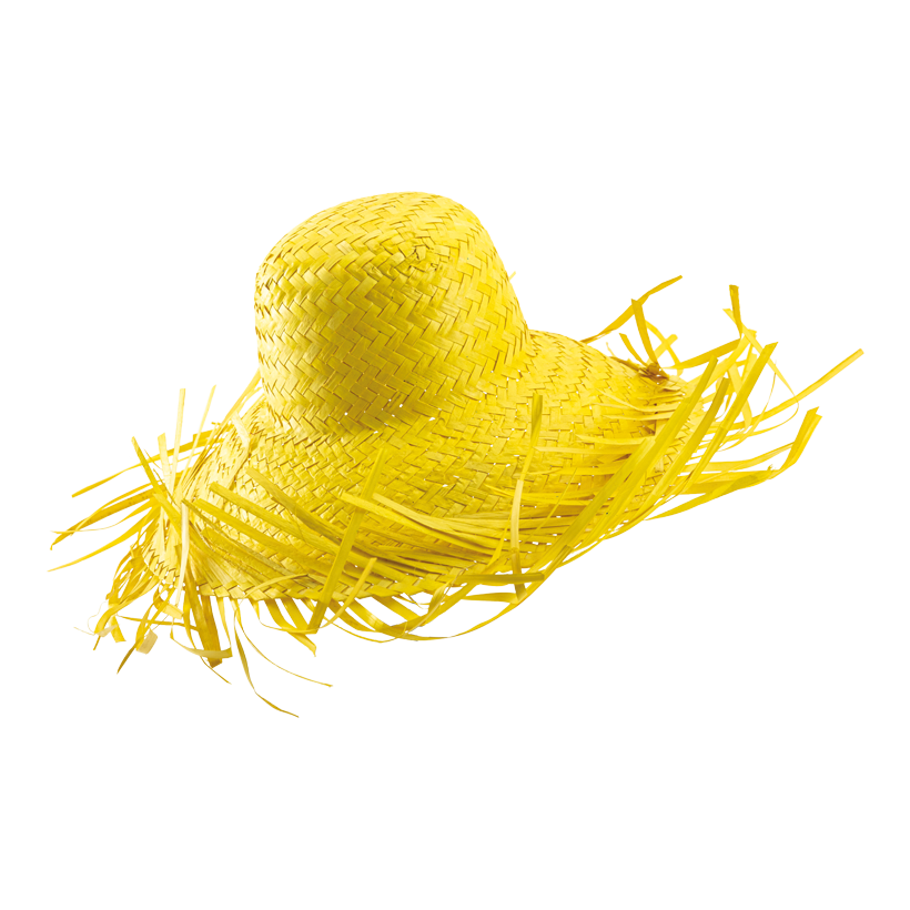 Strohhut, Ø 45cm innen: Ø 20cm aus Naturmaterial