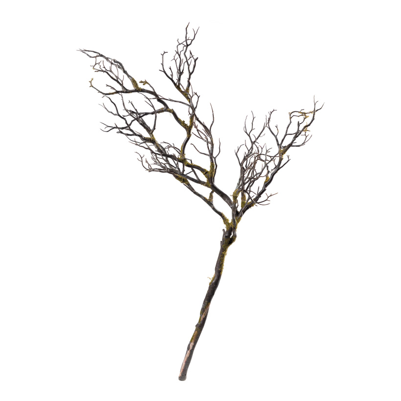 Branch with moss, 106x40cm out of plastic