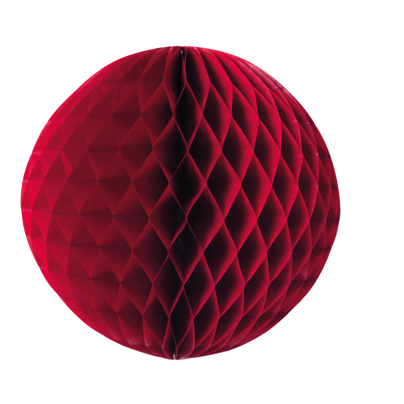 # Honeycomb ball, 60cm made of paper, with nylon hanger, flame retardant according to M1