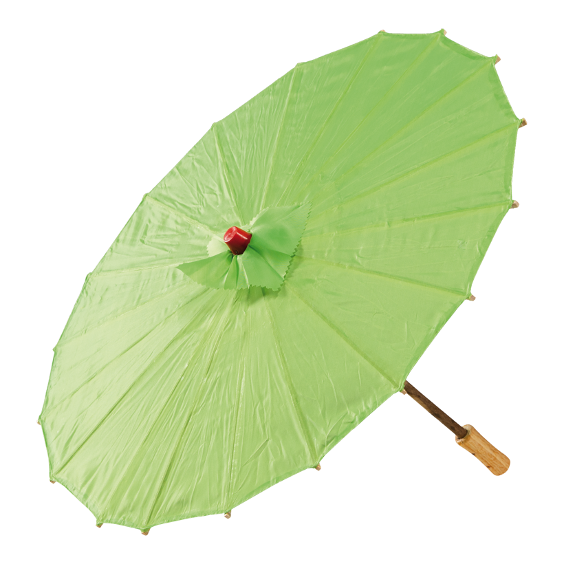Parasol, Ø 56cm en nylon/bambou, pour l'intérieur & l'extérieur