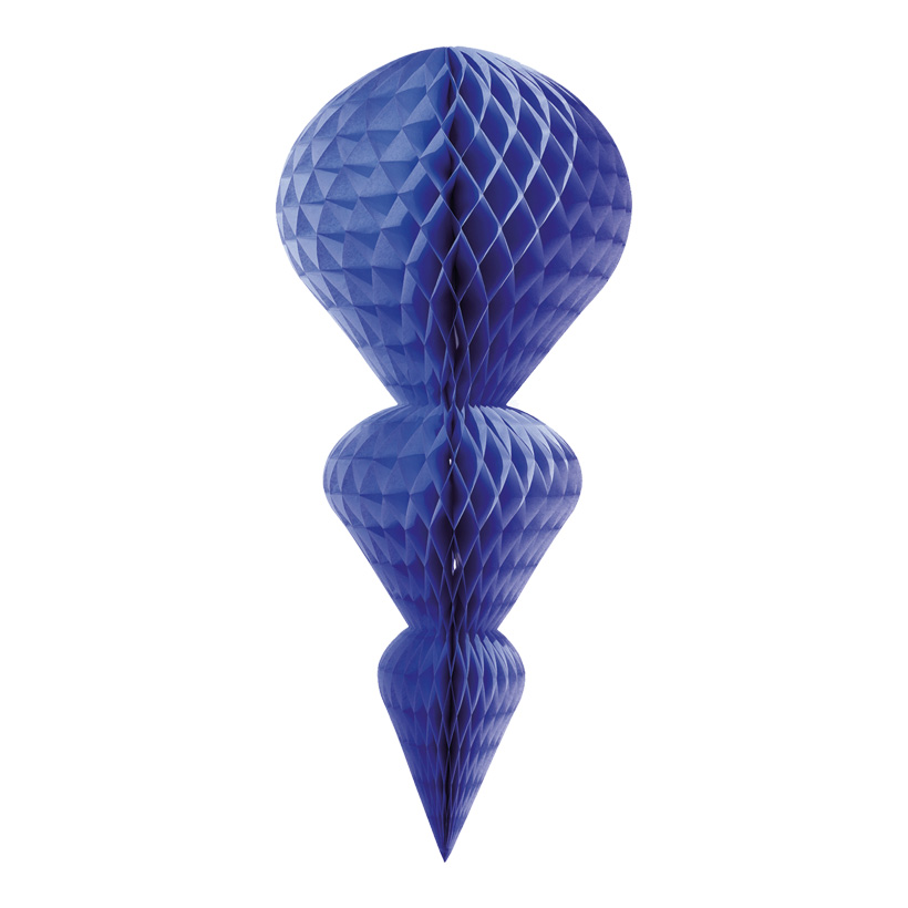 # Tropfenornament, 65x30cm aus Papier, mit Nylonhänger, schwer entflammbar nach M1
