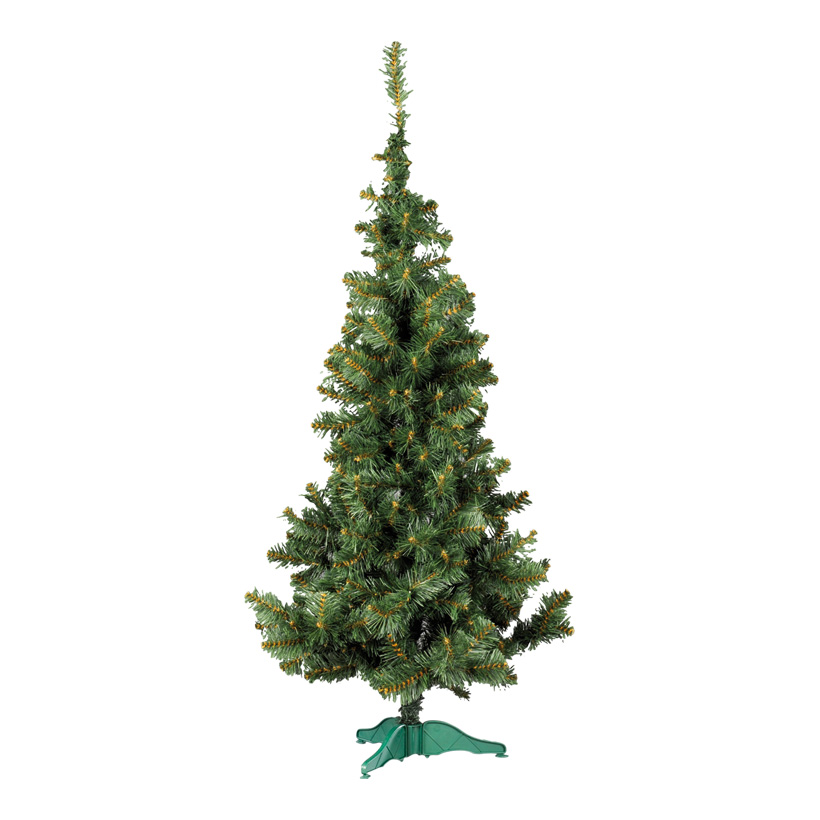 # Noble fir "DELUXE", 150cm, 243 tips, plastic stand, vinyl foil