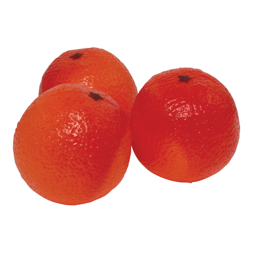 # Orange, Ø 7,5cm, 3Stck./Btl., Kunststoff