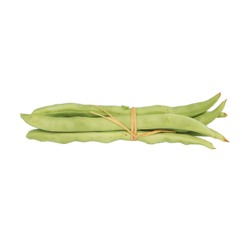 # Green beans, 20cm, 6pcs./bag, rubber