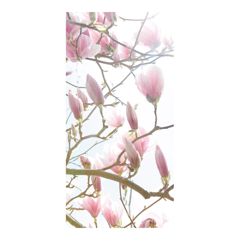 Motivdruck Magnolien, 80x200cm Stoff