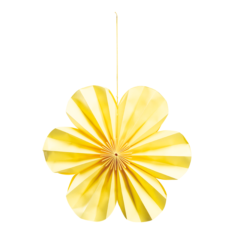 Flower out of paper, _ 30cm foldable, with magnetic closure, for hanging