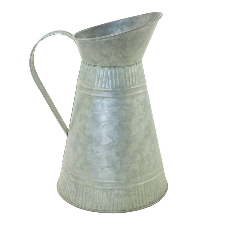 Milchkanne, 24x15,5x17cm aus Blech, mit Henkel