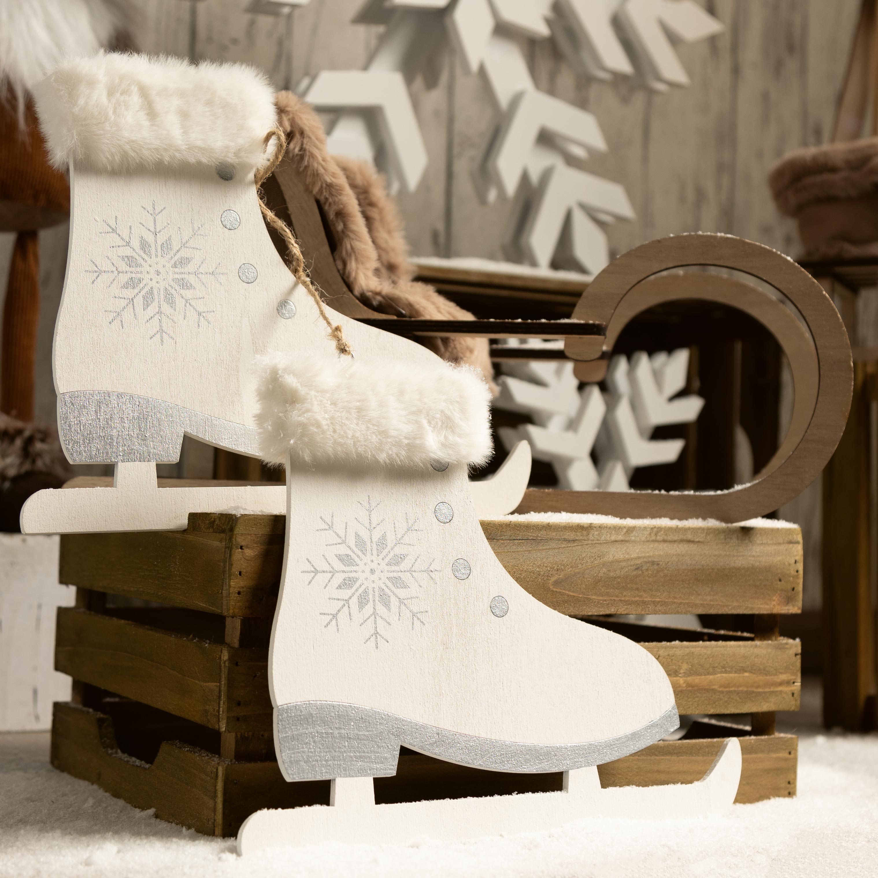 Wichtel und Schlittschuhe