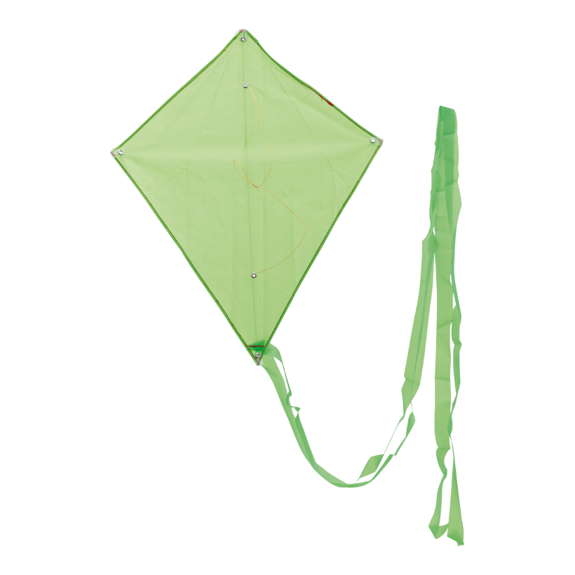 Drachen, 50x40cm 1,5m Flugleine mit 30cm Hänger, aus Nylon