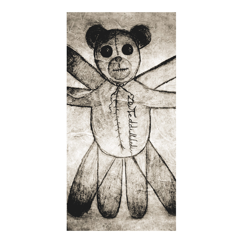 Banner Teddy Leonardo, 80x200cm fabric